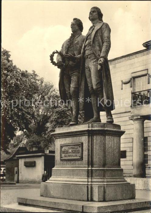 Denkmal Goethe-Schiller-Denkmal Weimar