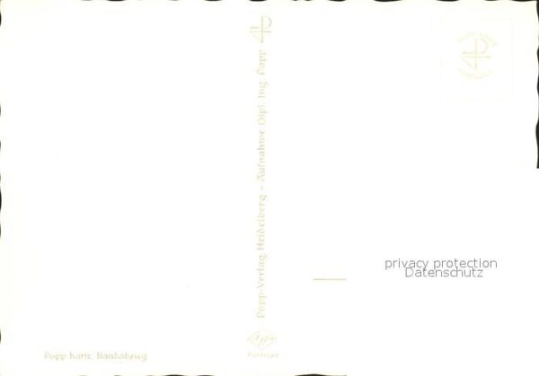 Foto Popp Nr. 53 Alt-Heidelberg – Bild 2