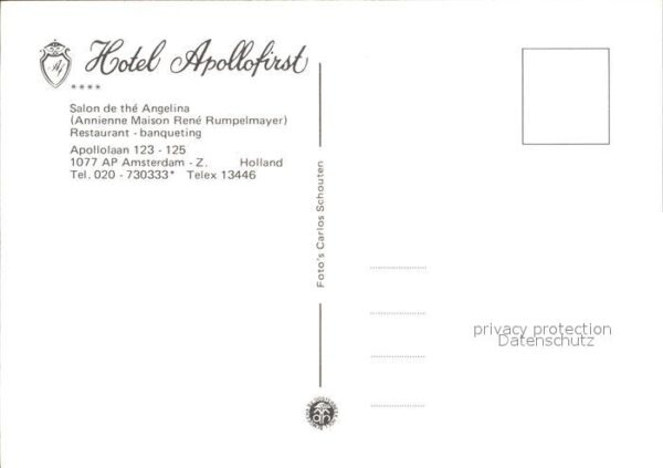 Amsterdam Niederlande Hotel Apollofirst – Bild 2