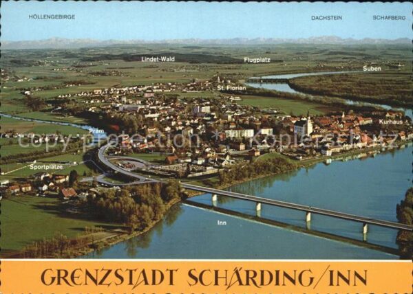 Schaerding Fliegeraufnahme Dachstein Schafberg Höl