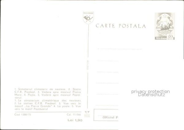 Predeal Sanatorium Piatra Mare Posta – Bild 2