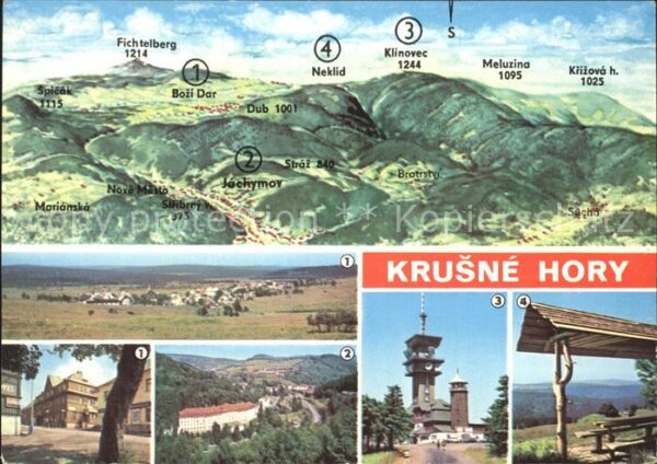 Krusne Hory Bozi Dar Jachymov Klinovec Neklid
