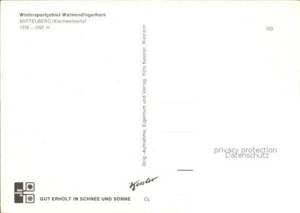 Mittelberg Kleinwalsertal Luftseilbahn Ski Kirche Walmendingerhor – Bild 2