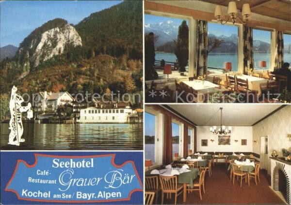 Kochel See Seehotel-Restaurant Grauer Bär