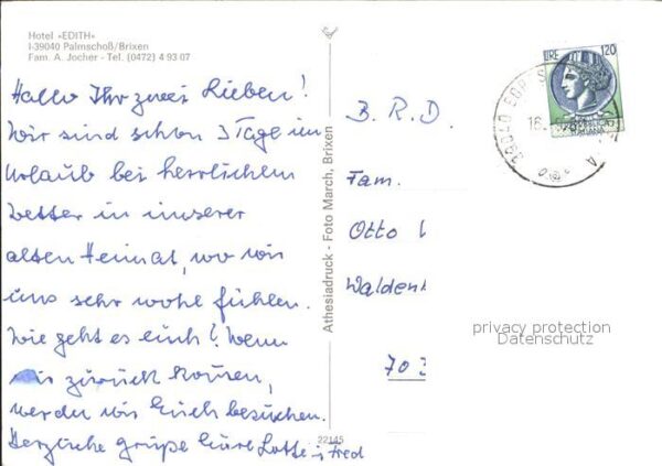 Palmschoss Hotel Edith – Bild 2