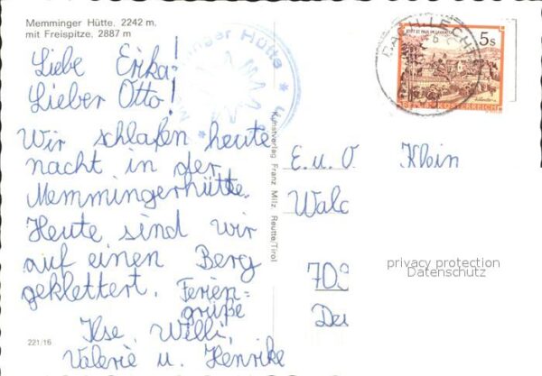 Memminger Huette Freispitze – Bild 2