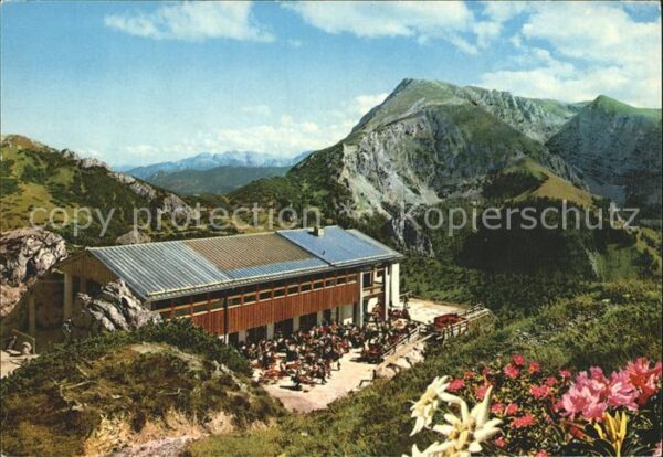 Koenigssee Aussichtsterrasse Bergstation Jennerbah