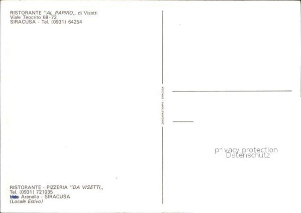 Siracusa Restaurant Al Papiro – Bild 2