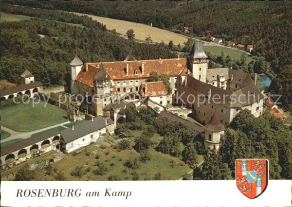 Rosenburg-Kamp Burg Torturm Turnierhof Arkaden