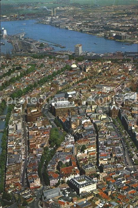 Amsterdam Niederlande Fliegeraufnahme Centrum