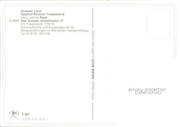 Bad Aussee Steiermark Gasthof Trissselwand – Bild 2