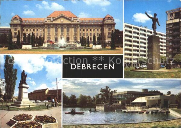 Debrecen Debrezin Denkmal Universität