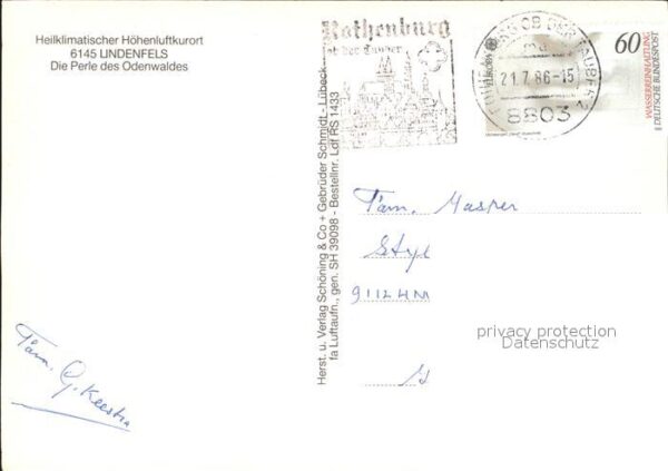 Lindenfels Odenwald Fliegeraufnahme – Bild 2