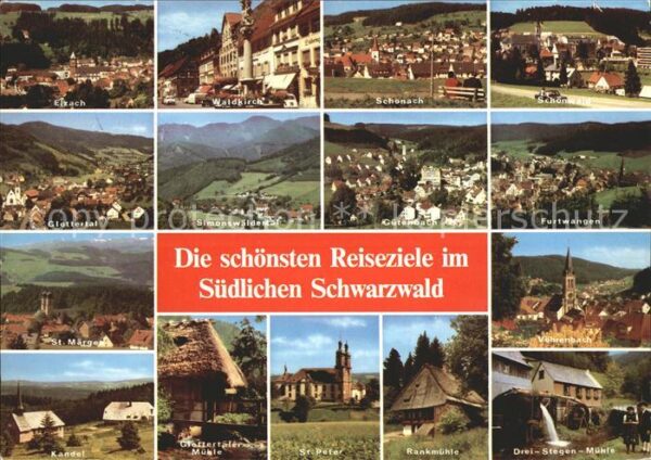 Simonswald Furtwangen Drei-Stege-Mühle St. Peter K