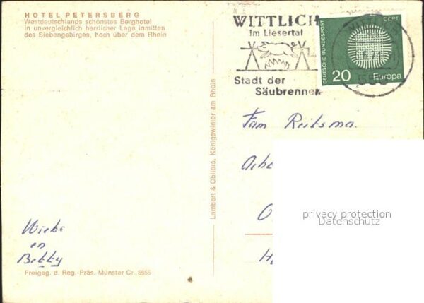 Petersberg Koenigswinter Hotel Petersberg Fliegeraufnahme – Bild 2