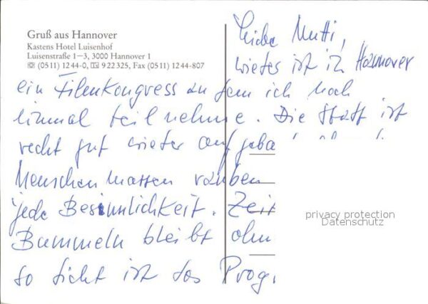 Hannover Kastens Hotel Luisenhof – Bild 2