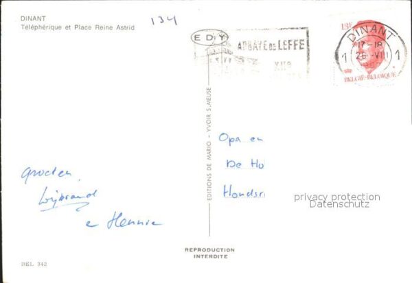 Dinant Wallonie Telepherique Place Reine Astrid – Bild 2