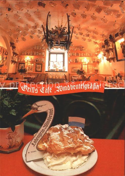 Ruhpolding Historische Bauernhauskaffee Windbeutel
