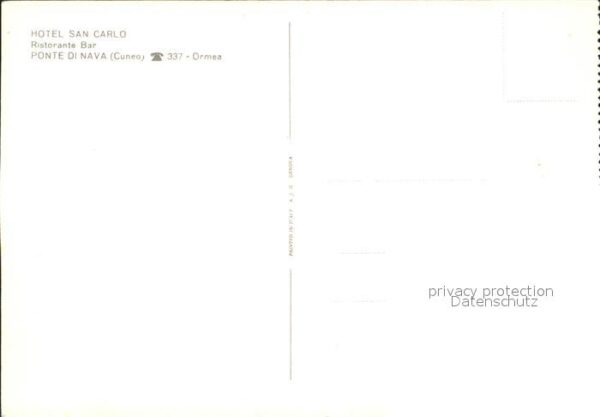 Ormea Hotel San Carlo Ponte di Nava – Bild 2