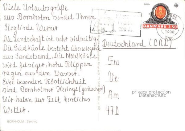 Allinge-Sandvig Bornholm Fliegeraufnahme – Bild 2