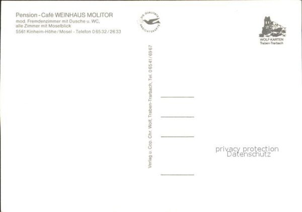 Kinheim Pension Cafe Weinhaus Molitor – Bild 2