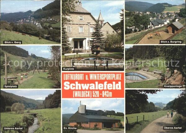 Schwalefeld Kurplatz Iberg Spielplatz Evangelische