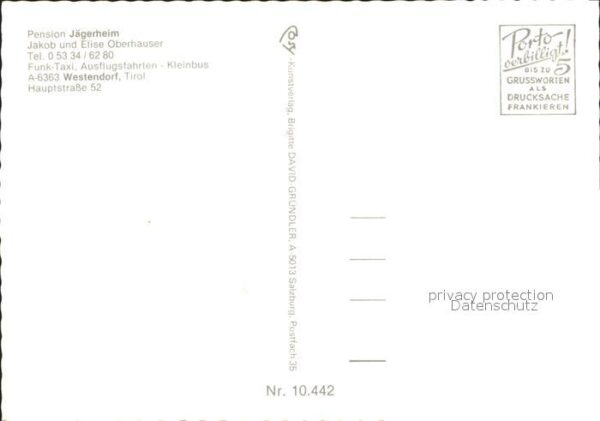 Westendorf Tirol Pension Jägerheim – Bild 2