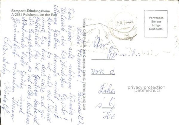 Reichenau Rax Semperit Erholungsheim – Bild 2