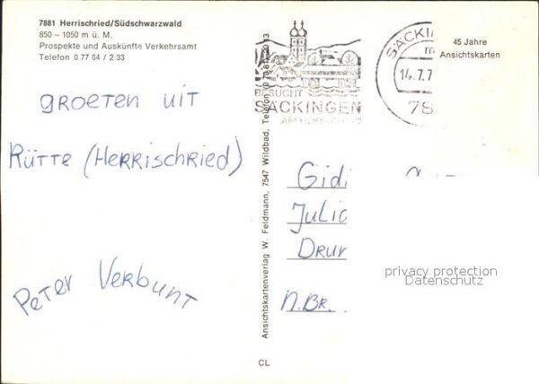 Herrischried Kirche Fliegeraufnahme – Bild 2