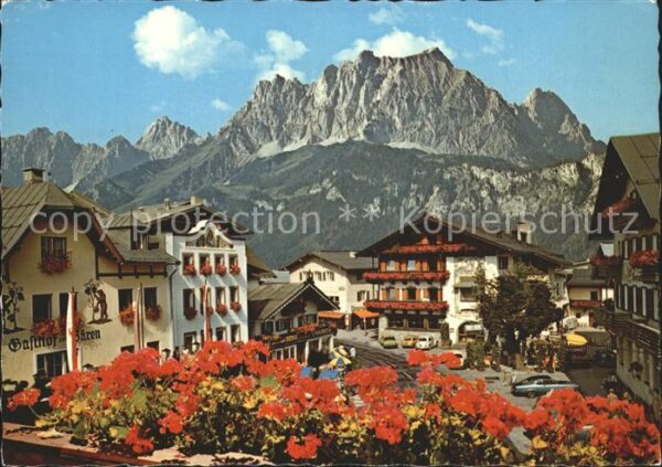 St Johann Tirol Wilden Kaiser Gasthof Bären