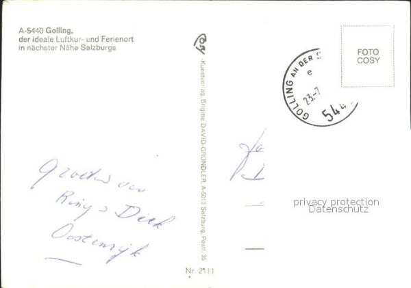 Golling Salzach Strassenmotiv – Bild 2