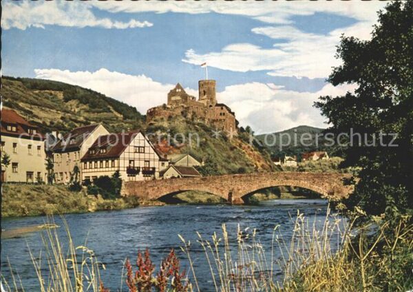 Heimbach Eifel Burgruine Brücke