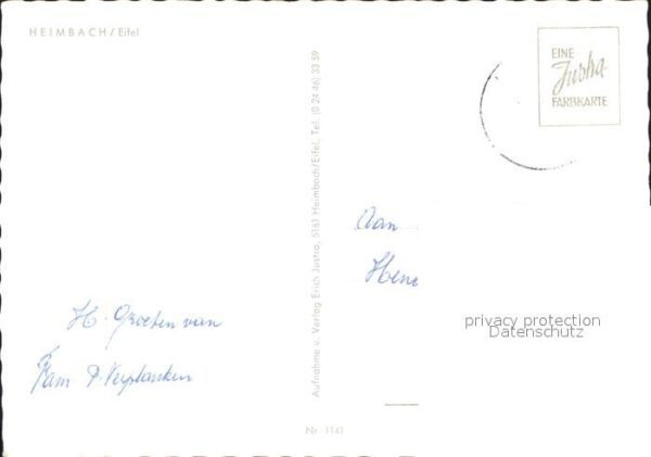 Heimbach Eifel Burgruine Brücke – Bild 2