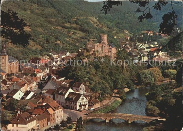 Heimbach Eifel Burgruine Brücke