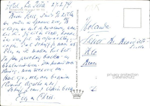 Benidorm Strand – Bild 2
