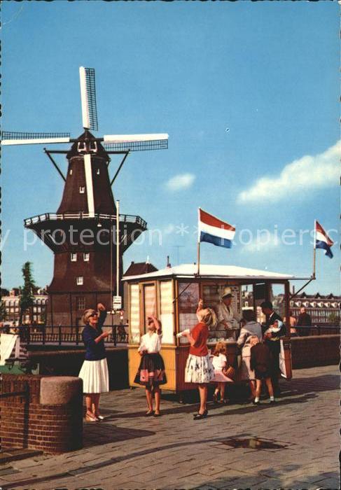 Amsterdam Niederlande Windmühle