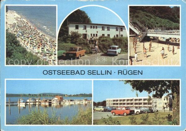 Sellin Ruegen Strand Hafen Erholungsheim Waldfrieden