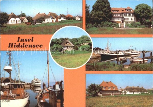 Insel Hiddensee Vitte und Kloster