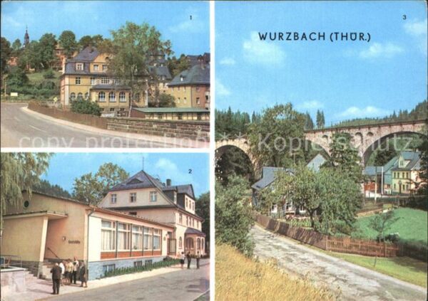 Wurzach Thueringen Rathaus Erholungsheim Rudi Arnstadt Via