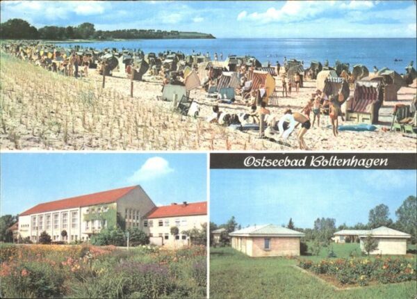 Boltenhagen Ostseebad Strand und Erholungsheim Fritz Reuter