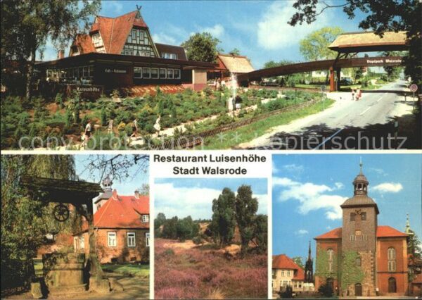 Walsrode Lueneburger Heide Restaurant Luisenhöhe