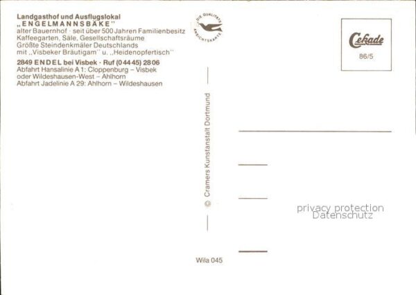 Endel Vechta Prähistorische Stätten in der Wildeshau – Bild 2