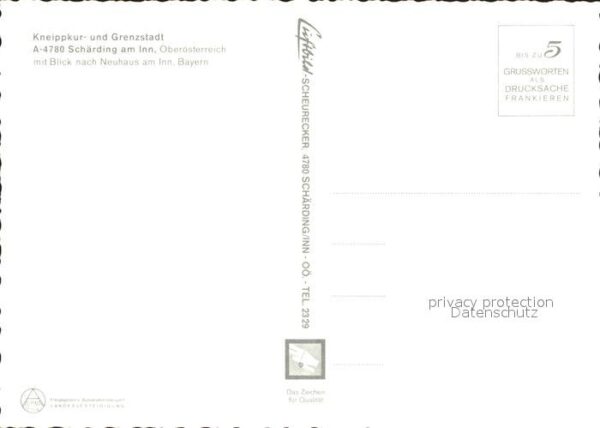 Schaerding Fliegeraufnahme mit Neuhaus am Inn – Bild 2