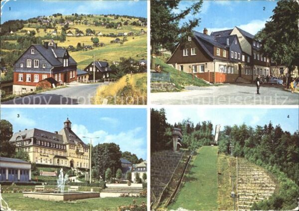 Klingenthal Vogtland Aschbergschanze Schänke Rathaus
