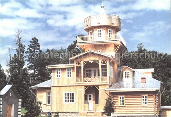 Russland Museum Holzhaus