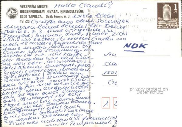 Tapolca Lageplan – Bild 2