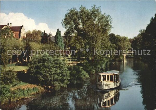 Bad Kissingen Saalepartie mit Boot