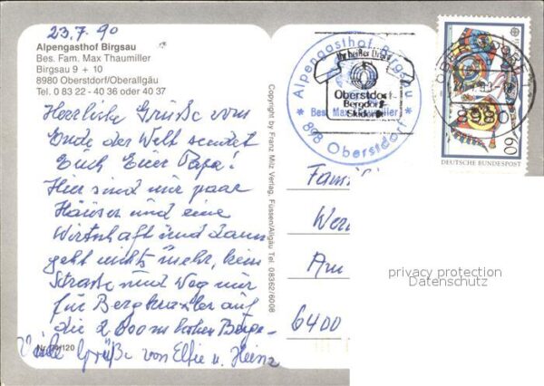 Oberstdorf Alpengasthof Birgsau – Bild 2