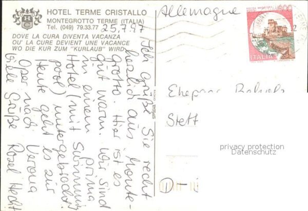Montegrotto Terme Hotel Terme Cristallo – Bild 2
