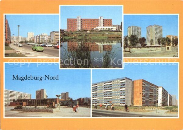 Magdeburg Wohnblöcke